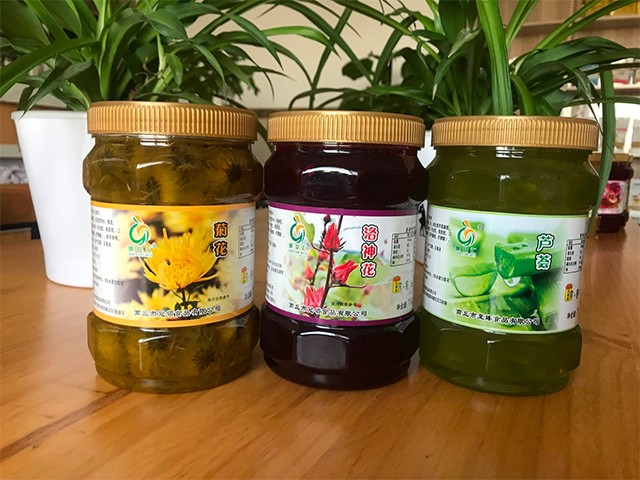 菊花花茶、洛神花花茶、蘆薈花茶